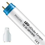 Philips LEDtube T8 Corepro (EM Mains) Standard Output 20W 2200lm - 840 kald hvit | 150cm - LED tenner inkl. - erstatter 58W