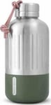 Black &Amp  Blum Explorer 650 Ml Stålflaska, Oliv / Black+Blum