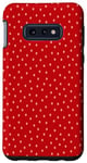 Coque pour Galaxy S10e Étui de téléphone à motif fraise pour femmes et filles, cadeaux fraises