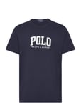 Classic Fit Logo Jersey T-Shirt Tops T-shirts Short-sleeved Navy Polo Ralph Lauren