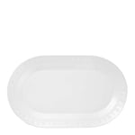 Frederik Bagger - Crispy Porcelain oval serveringsfat 23x38 cm hvit