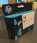 Genuine HP 72 Printhead - MATTE BLACK & YELLOW C9384A (INC VAT) BOXED 08/2024