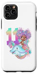 iPhone 11 Pro 11th Birthday Black Mermaid Melanin Party Girls 11 Eleven Case