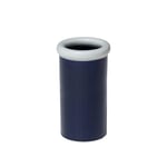 ROD Vase ceramic H215 x Ø123 Light blue/Dark blue