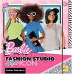 Lisciani - Barbie - Carnet de Croquis Icône de Style - Studio de Mode - Modèles à Habiller - Jeu Créatif - Feutres de Couleur - Pour Filles à Partir de 4 ans
