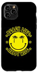 iPhone 11 Pro Beach Life Happy Wife A Love Summer Time Season Case