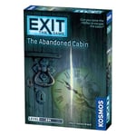 Thames & Kosmos - EXIT: The Abandoned Cabin - Level: 2.5/5 - Unique Escape Room Game - 1-4 Players - Puzzle Solving Strategy Board Games for Adults & Kids, Ages 12+ - 692681