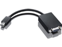Adapteris AV Lenovo DisplayPort - D-Sub (VGA) juoda (DP to VGA video dongle)