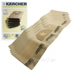 5 X Genuine Karcher Vacuum Dust Bags A2206 A2231 A2251 Hoover Bag