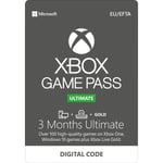 Xbox 3 Month Game Pass Ultimate - Digital Code