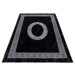 VÄVD MATTA 200/290 cm Plus Black 