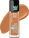 Maybelline New York Fit Me Matte plus Poreless Foundation, Cappuccino, 1 Fluid O
