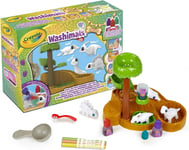 CRAYOLA Washimals Pets - Dinosaur Waterfall Playset  Includes Washable Marker P