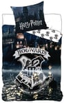 Påslakanset - 140x200 cm - Harry Potter - 100% bomull