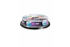 Philips DN4S4B10F - DVD-RW x 10 - 4.7 GB - lagringsmedie