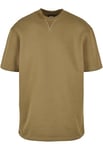 Urban Classics Men's Oversized Sweat Tee T-Shirt, tiniolive, L
