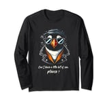 Can I please have a little sea? Funny Seagulls Long Sleeve T-Shirt