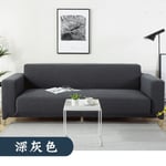 Piece Rhombus Soffa Överdrag Stretch Tyg Soffa Överdrag Möbler Skydd för Soffa 3-Sits Soffa Skyddande Överdrag för Vardagsrum Polyester Hållbar grey