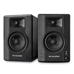M-Audio BX4BT 4.5" Studio Monitors & PC Speakers with Bluetooth for Recording and Multimedia with Music Production Software, 120W, Pair , Black