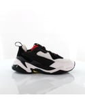 Puma Thunder Spectra Trainers Chunky Black Casual Lace Up - Mens Leather - Size UK 6