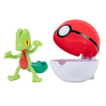 Pokemon - Clip `N` Go - Treecko + Poke Ball ( 37714 ) (US IMPORT) ACC NEW