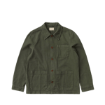 Nudie Jeans Barney Worker Jacket Grön