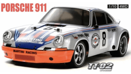 Tamiya 58571 Porsche 911 Carrera RSR  TT-02 RC Kit  (CAR WITH ESC)