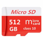 Micro SD Card 128GB/512GB/1024GB, Micro SDXC UHS-I Card High Speed Memory Card Digital Cameras Cellular -Phones-Tablet GPS PCs Class 10 Full HD Video (512GB)