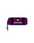 Safta F.C. BARCELONA – Children's Pencil Case, Children's Pencil Case, Ideal for School-Aged Children, Comfortable and Versatile, Quality and Resistance, 22 x 8 x 5 cm, Navy/Maroon, Navy Blue/Garnet,