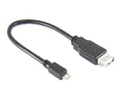 USB OTG-kabel 20cm