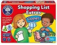 Orchard Toys Shopping List Extras Pack - Clothes Game