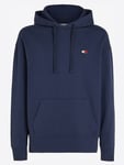 Tommy Jeans Sweat A Capuche Homme Badge Marine