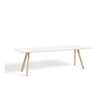 HAY CPH30 Extendable matbord 250 cm white, ekstativ vattenbaserad lack