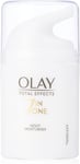 Olay Total Effects 7in1 Night Moisturiser With Niacinamide, 50 ml (Pack of 1) 