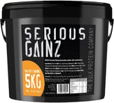 The Bulk Protein Company, SERIOUS Gainz - Whey Protein Powder - Weight Gain, Mas