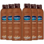 Vaseline Intensive Care Spray Moisturizer, Cocoa Radiant, 6 Pack, 190ml
