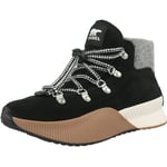 Sorel Girls' Out N About Conquest Y Black Suede Waterproof Boots