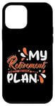 Coque pour iPhone 12 mini Bassoon Player Funny Retirement Plan Musicien Music Graphic
