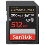 SanDisk Extreme Pro - Flash-minneskort - 512 GB - Video Class