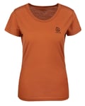 Anar Galda Oranssi naisten merinovilla T-paita