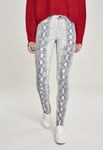 Urban Classics Tajta stretch twill byxa dam med ormmönster (Offwhite orm,30)