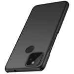 anccer Compatible for Google Pixel 4A 5G Case, [Anti-Drop] Slim Thin Matte Hard Case, Full Protective Cover For Google Pixel 4A 5G (Not Compatible For Google Pixel 4A 4G) (Black)