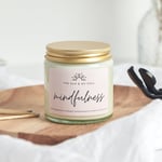 Mindfulness Fresh Citrus, Bergamot, Jasmine Scented Soy Candle