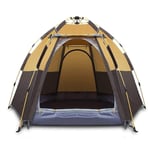 Nologo Durable Camping Tent The Camping Tent Is Equipped with A Durable Family Tent, Which Becomes Completely Waterproof in The Case of air Circulation 283 * 283 * 168cm,Easy to Install