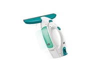 Leifheit Dry & Clean Window Vacuum Cleaner, Window Cleaning Kit with Up to 35 Mins of Power, Battery-Powered Electric Window Cleaner