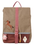 Backpack - Small Wild At Heart *Villkorat Erbjudande Ryggsäck Väska Multi/mönstrad Fabelab