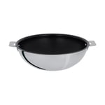 Wok inox revêtu Casteline 28 cm Cristel