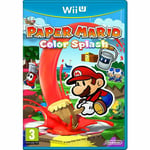 Paper Mario Color Splash for Nintendo Wii U Video Game