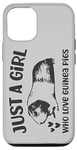Coque pour iPhone 13 Just A Girl Who Love Guinea Pigs Cochon d'Inde