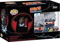Pop! Tees Naruto Shippuden Kakashi Vinyl Figure och Tshirt (Medium)